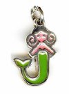 Sterling Silver 19x12mm Mermaid Pendant